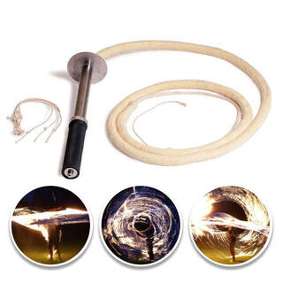 Karaka Fire Whip Complete - Kevlar Synthetic Fiber Cracker Stockyard Paddock Horseback - 4 5 6 7 8 Foot