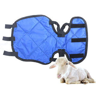 Lamb Coat - Blue Insulated Blanket Sheep Rug Cover Jacket Vest For Newborn Lambs