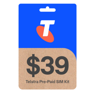 Telstra $39 Prepaid Sim Card Starter Kit Pack