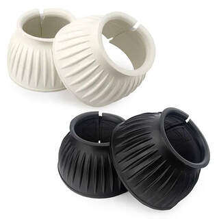 Bainbridge Ribbed Bell Boots - Double Velcro - Pair