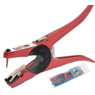 Allflex Universal Total Tagger Red Ear Tag Applicator for Cattle Flexitag & Most Cattle Tags