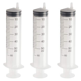Bainbridge Luer Slip Tip Sterile Disposable Syringe - 50ml / 50cc (Individual or Box of 30)