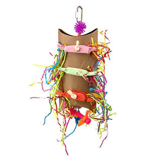 Bainbridge Bird Toy Destructive - Shredz Lolly Box - Fun and Stimulating