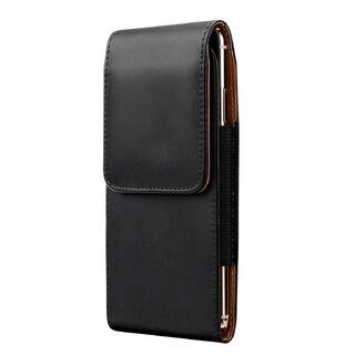 Premium Leather Carrying Case for Telstra Evoke Plus 2 (A7S 2020) 4GX with Belt Clip