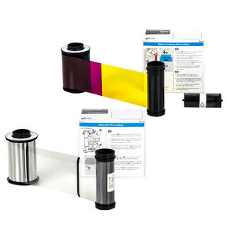 IDP Smart 81 653547 Colour Ribbon Package YMCK 500 Print Colour Ribbon Kit & 500 Print Yield Re-Transfer Film for Smart 81S 81D