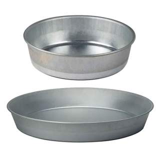 Bainbridge Poultry Feeder Galvanised Round Feed Plate
