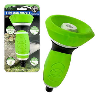 Bainbridge Premium Fireman Twist Style Hose Nozzle