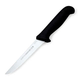 Mundial Slaughterhouse Butcher's Knife Antimicrobial Handled High Carbon Stain Resistant Broad Boning Knife - 15cm