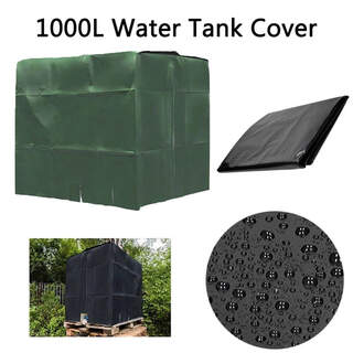 Cover for IBC 1000L Tank Container - Outdoor Sun & Rain Protection