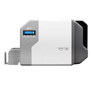 IDP Smart 81S System Simplex Single Sided Re-Transfer Card Printer USB & Ethernet