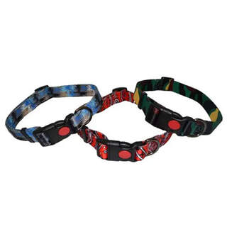 Bainbridge Premium Nylon Adjustable Printed Dog Collar 38cm-65cm
