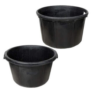 Bainbridge Large Deep Dish Rubber Pail - 60lt, 80lt