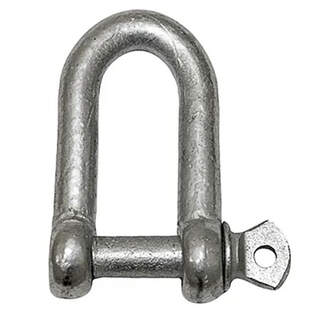 Bainbridge Galvanised D Shackles - 5mm, 8mm, 10mm, 12mm, 16mm