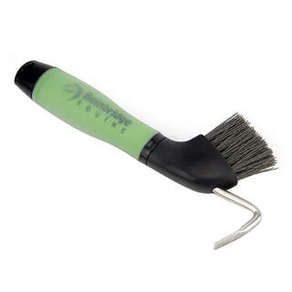 Bainbridge Hoof Pick With Brush - Gel Handle