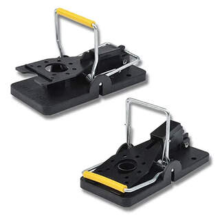 Bainbridge Mouse Rat Snap Traps With Metal Wire Strike Bar