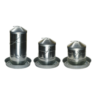 AgBoss Stainless Steel Poultry Feeder Chicken Feeder 9kg, 12kg, and 20kg