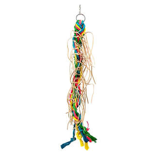 Bainbridge Bird Toy Destructive - Leather Explosion - Fun and Stimulating