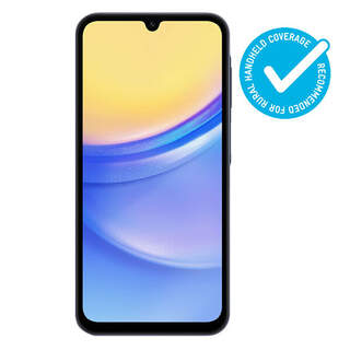Telstra Samsung Galaxy A15 4G 4GX 128GB/4GB 6.5" Screen Black Blue Tick Android Mobile Phone