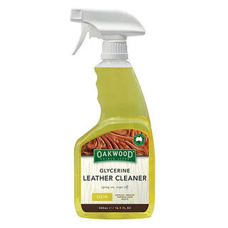 Oakwood Leather Care Glycerine Leather Cleaner - 500ml