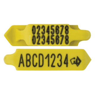Allflex FlockTag NLIS Visual VID Flock Tag Sheep, Goat Ear Tag (strips of 10)