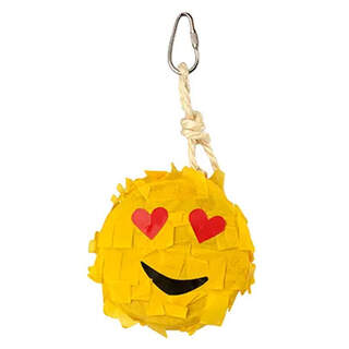 Bainbridge Bird Toy Piñata - Emoji Love - Fun and Entertaining