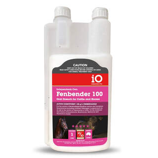 IO Fenbender 100 Oral Drench for Cattle and Horses 1L