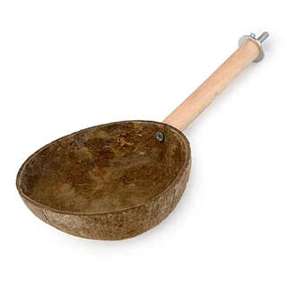 Bainbridge Bird Bowl - Naturals - With Stand 26x13cm