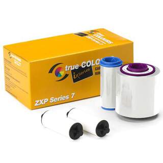 Zebra 800077-717 5000 Print Silver Monochrome Ribbon for ZXP7 Card Printer