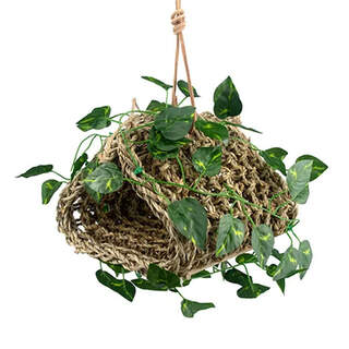 Bainbridge Bird Toy - Naturals - Seagrass Hanging Hideout