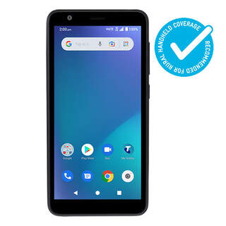Telstra Essential Smart 2.1 Black 4G 4GX Blue Tick Mobile Phone