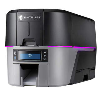Entrust Sigma DS3 USB, Ethernet, WiFi & Smartcard Encoder Single/Dual Sided ID Card Printer With 125-Card Input Hopper