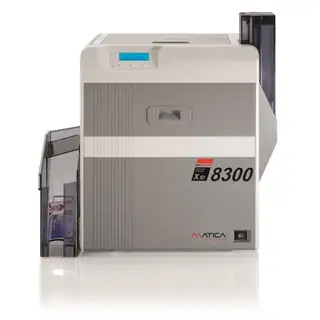 Magicard Matica XID8300 EDISecure 300dpi Single / Double Sided Colour ID Card Printer USB & Ethernet