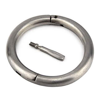Bainbridge Stainless Steel Bull Nose Ring 2.5" 2.75" 3"