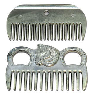 Bainbridge Equine Horse Pony Aluminium Mane Comb