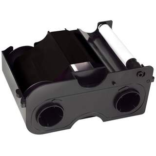 Fargo 44232 1000 Print Standard Black Monochrome Ribbon with Cleaning Roller 044232 for DTC400e