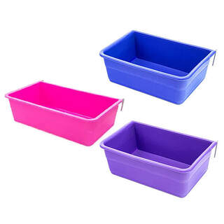 Bainbridge Plastic Coop Poultry Feeder Drinker - Rectangular Cup