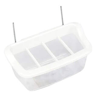 Bainbridge Bird Trough Feeder With Dividers - 9cm
