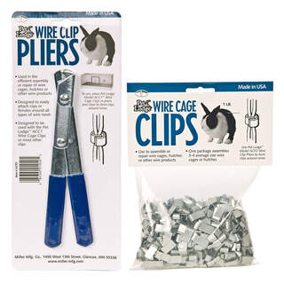 Pet Lodge Wire Cage Fasteners &amp; Pliers
