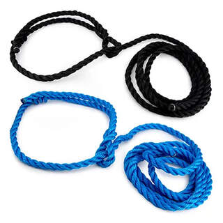 Bainbridge Cow Horse Poly Rope Halter