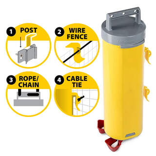 Bainbridge Chicken Poultry Coop Hang Chook Tower Drinker
