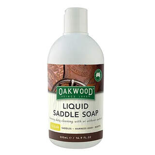 Oakwood Leather Care Liquid Saddle Soap - 500ml