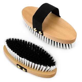 Bainbridge Cattle Grooming Soft Bristle Finishing Brush