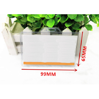 Proximity ID Card Holder - Flexible Vinyl Landscape Horizontal