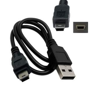 2m Mini USB Data Cable - Charging / Data / Sync Cord for Speakers, Cameras, GPS, Bluetooth Devices