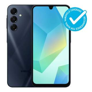 Telstra Samsung Galaxy A16 4G 128GB/4GB 6.7" Screen Blue Tick NFC Android Black Mobile Phone