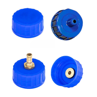 Aussie Drench Backpack Spare Parts: End Cap / Plastic / Brass Spigot