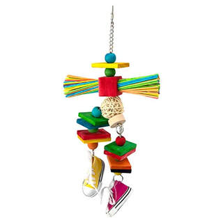 Bainbridge Bird Toy Destructive - Sneaker Robot - Fun and Stimulating