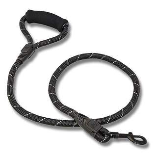 Bainbridge Reflective Rope Leash with Foam Handle