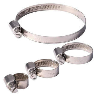 Bainbridge Stainless Steel Stabilizer Hose Tubes Perforated Hose Clamp