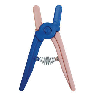 Z Tag TagFaster Pink & Blue Hand Pliers Sheep Ear Tag Manual Applicator